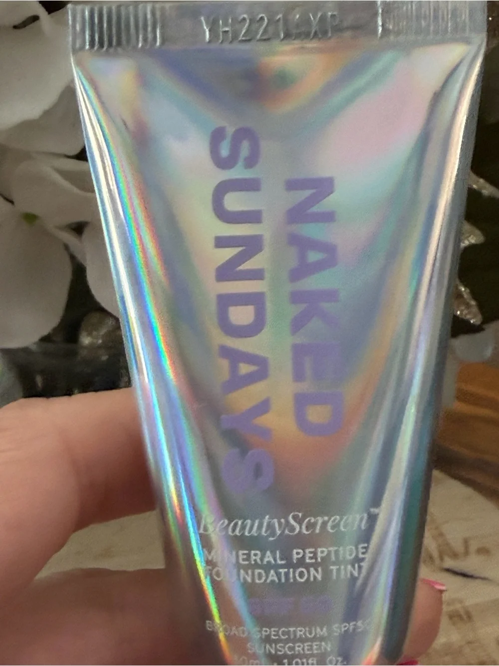 NWT Naked Sundays BeautyScreen Mineral Peptide Foundation Tint SPF 50 shade 3.5